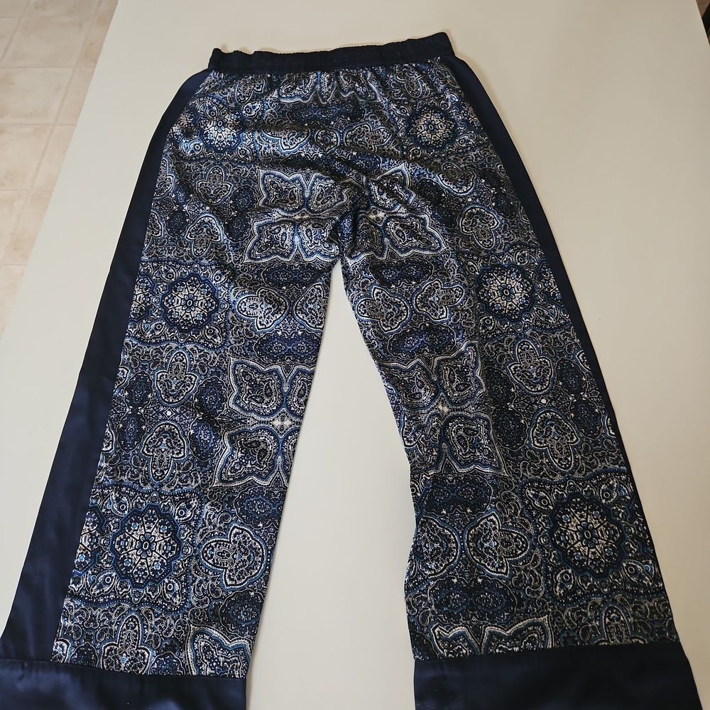Japna Lounge Blue Comfortable Loungewear Pants - Picture 6 of 9